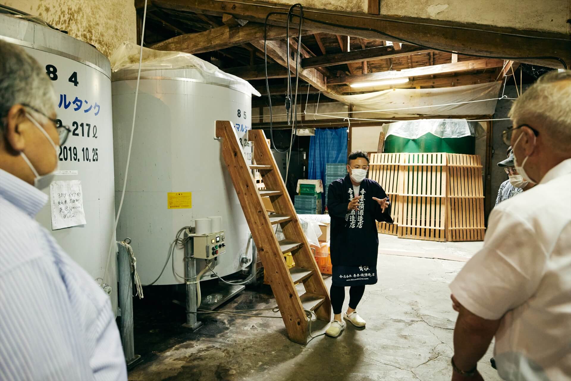 岩手最古の酒蔵「吾妻嶺酒造」へ